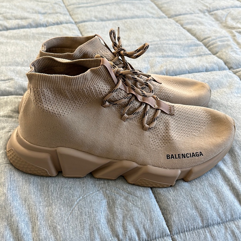 Balenciaga tan sneakers